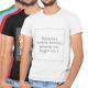 T-shirts en coton personnalisés pour hommes