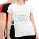 T-shirts en coton personnalisés pour femmes